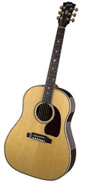 The Gibson J45 Rosewood is a classic acoustic guitar.