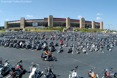 the Harley-Davidson Open Road Tour at the Altanta Motor Speedway