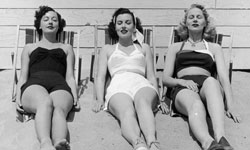 bathing suits in the 50s