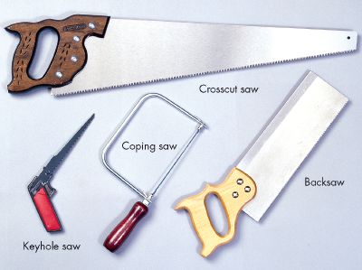 Handsaws can be used for a variety of tasks.