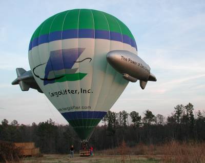 volume of a hot air balloon