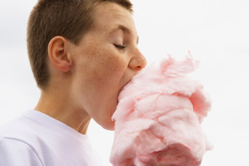 CANDYFLOSS definition and meaning