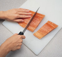 Filets come deboned and skinless, and are ready to cook. 