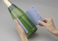 Wrap foam around the bottle.