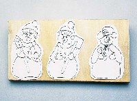 A Lovely Assortment of Snow People Garland