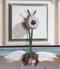 Angelic Clay Ornaments
