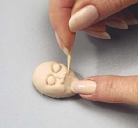 Angelic Clay Ornaments