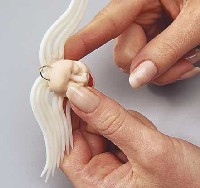 Angelic Clay Ornaments