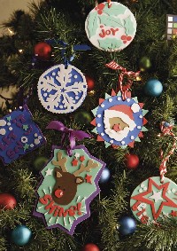 Festive Foam Ornaments