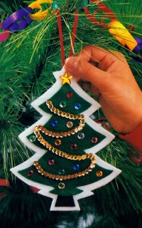 Felt Tree Ornament.