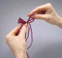 Pull the bow.