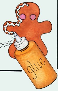 Glue rick rack around the edges.