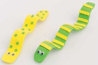 Worm are important for spells. Let kids make their own in this Halloween craft.