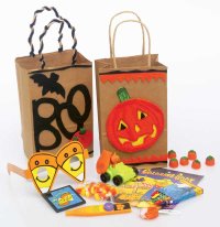 Give guests these old-fashioned goodie bags at a historical Halloween party.