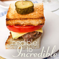 Sliders with a Variety of Toppings Sliders with a Variety of Toppings