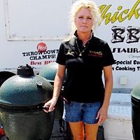 Lee Ann Whippen of Wood Chick's BBQ shares her Grilled Corn recipe. Whippen appears in 'BBQ Pitmasters' on TLC. Lee Ann Whippen of Wood Chick's BBQ shares her Grilled Corn recipe. Whippen appears in 'BBQ Pitmasters' on TLC.