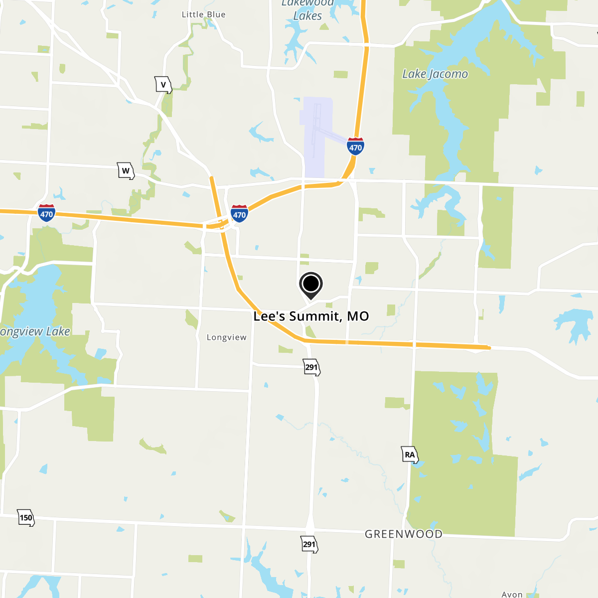 Lee's Summit, MO Map & Directions MapQuest