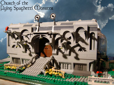 The Church of the Flying Spaghetti Monster, by Chris Doyle.