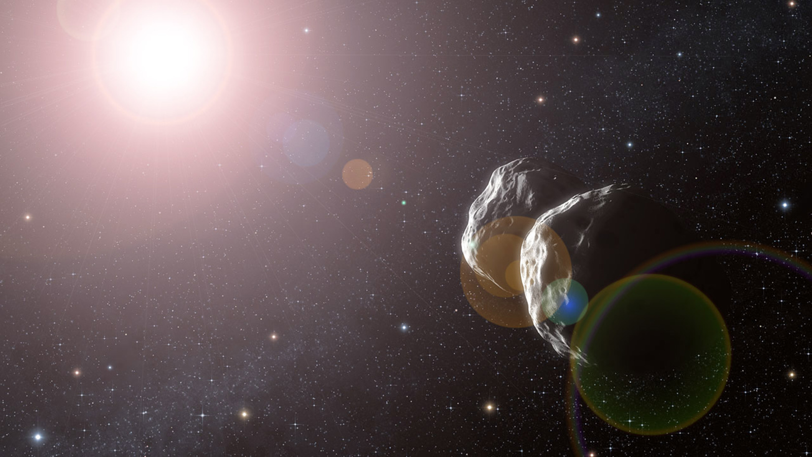 asteroid orbit around the sun