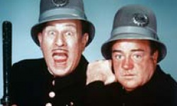Comedy duo Abbott &amp; Costello insured one of their routines.
