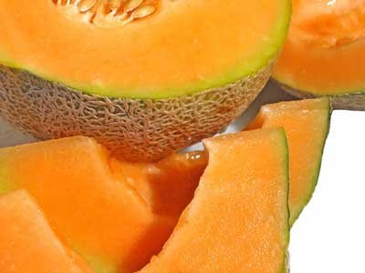 Cantaloupe is loaded with beneficial nutrients and high in fiber.