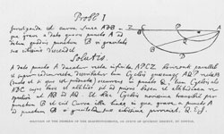 Newton drops some math knowledge.