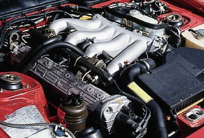 A single turbocharger boosted the Porsche 944 Turbo's engine to 217 horsepower.