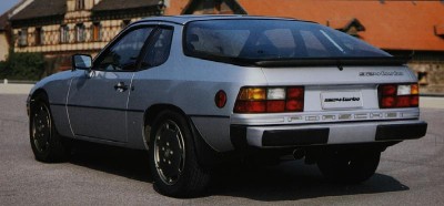 Porsche 924 Turbo rear view