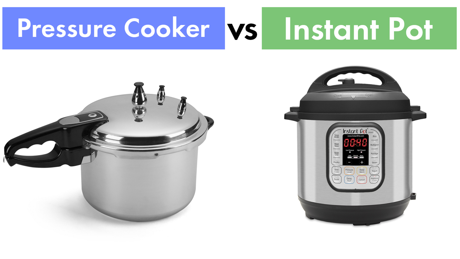 Comparing Instant Pot vs. Crock Pot Express Pressure Cookers