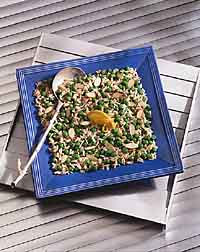 Green Pea & Rice Almondine Green Pea & Rice Almondine