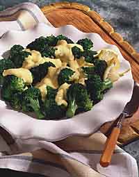 Broccoli with Creamy Lemon Sauce Broccoli with Creamy Lemon Sauce