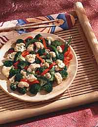 Broccoli & Cauliflower Stir-Fry Broccoli & Cauliflower Stir-Fry