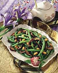 Green Beans and Shiitake Mushrooms Green Beans and Shiitake Mushrooms
