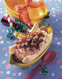 Snackin' Banana Split Snackin' Banana Split
