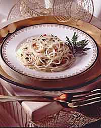 Spicy Parsley Sauce with Angel Hair Pasta Spicy Parsley Sauce with Angel Hair Pasta