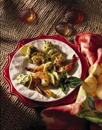 Herbed Scallops and Shrimp Herbed Scallops and Shrimp