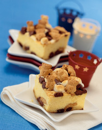 S'Mores Snack Cake S'Mores Snack Cake