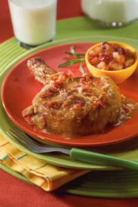 Pork Chops with Chunky Chutney Pork Chops with Chunky Chutney