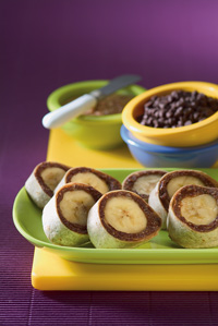 Banana Roll-Ups Banana Roll-Ups