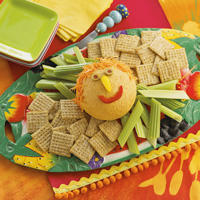Funny Face Cheese Ball Funny Face Cheese Ball