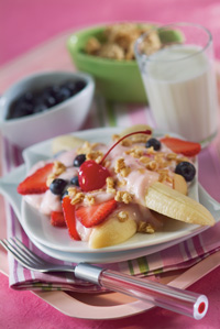 Breakfast Banana Split Breakfast Banana Split