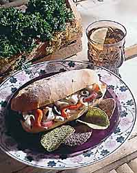 Provençal Chicken Sandwich Provençal Chicken Sandwich