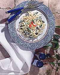Linguine with Asparagus and Asiago Linguine with Asparagus and Asiago