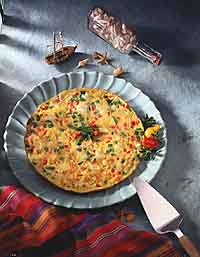 Spicy Crabmeat Frittata Spicy Crabmeat Frittata