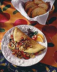 Vegetable Omelet Vegetable Omelet