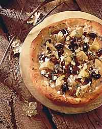 Artichoke Heart, Olive and Goat Cheese Pizza Artichoke Heart, Olive and Goat Cheese Pizza