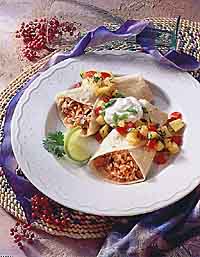 Miami Rice and Bean Burritos Miami Rice and Bean Burritos