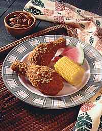 Nutty Oven Fried Chicken Drumsticks Nutty Oven Fried Chicken Drumsticks