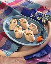 Chicken Tortilla Roll-Ups Chicken Tortilla Roll-Ups