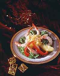 Pineapple Ginger Shrimp Cocktail Pineapple Ginger Shrimp Cocktail